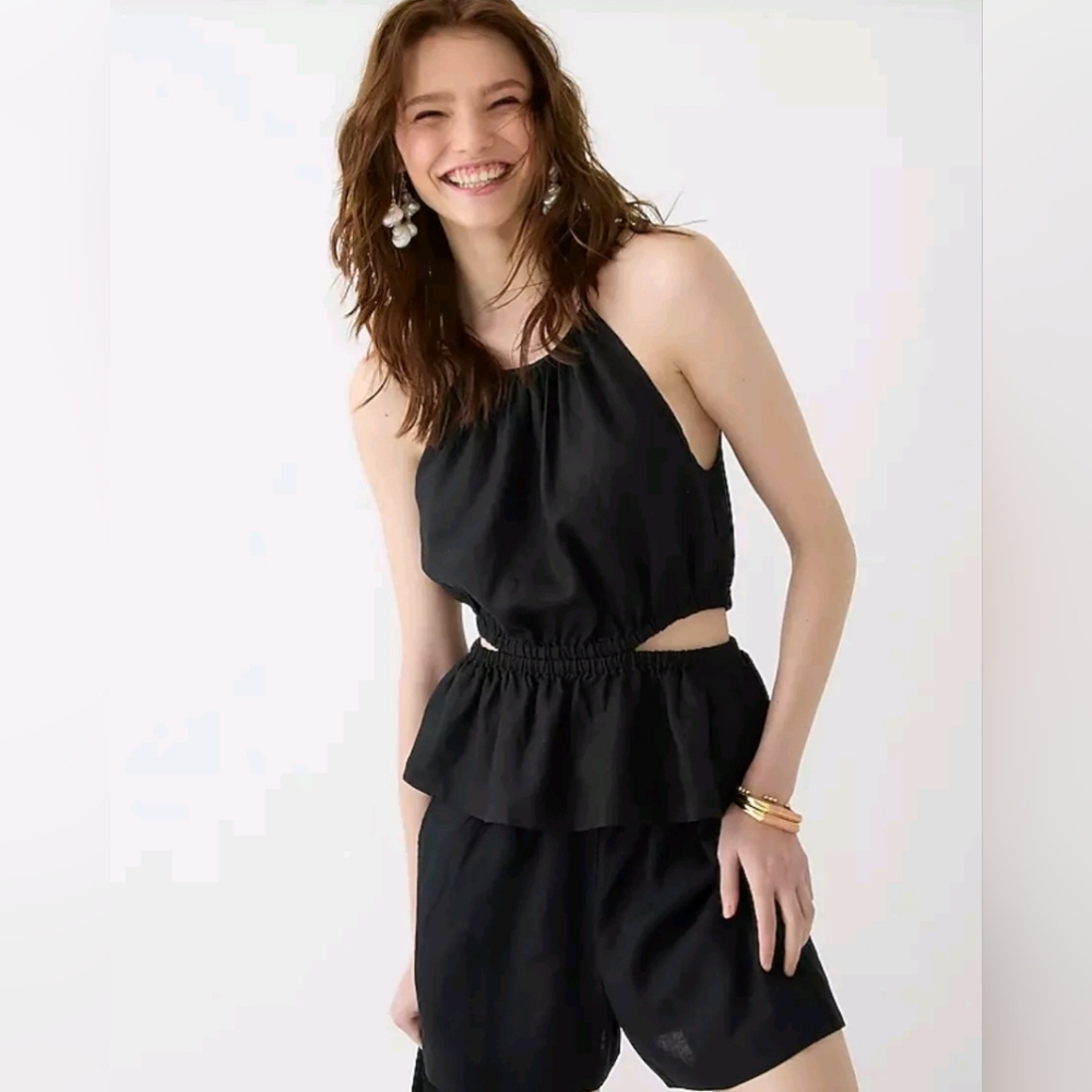 NWT J Crew Linen Top